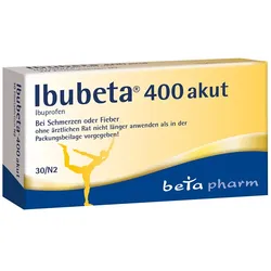 Ibubeta 400 akut Filmtabletten 30 St