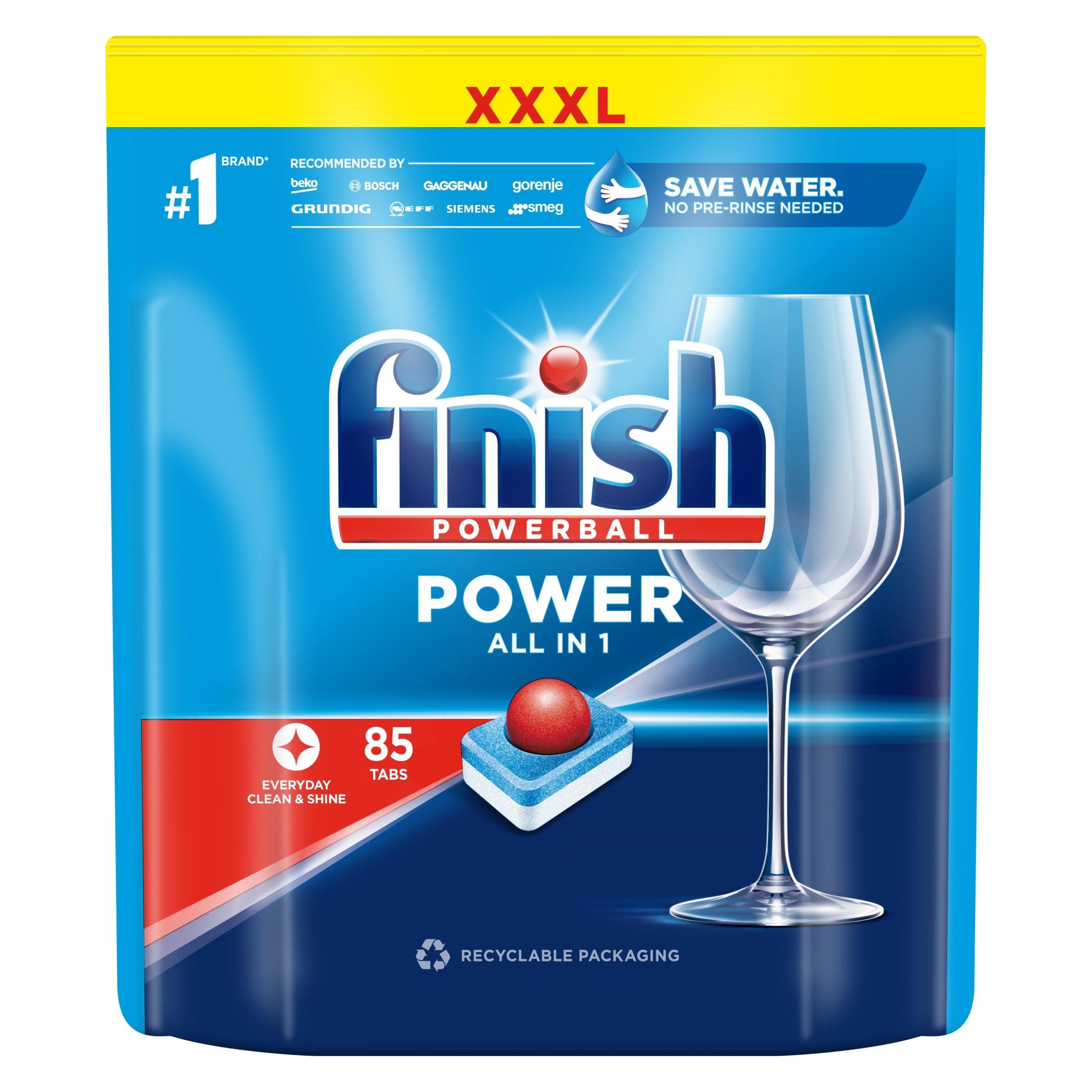 Finish Tabletki do zmywarki Power All in 1 85 szt. (48996713)