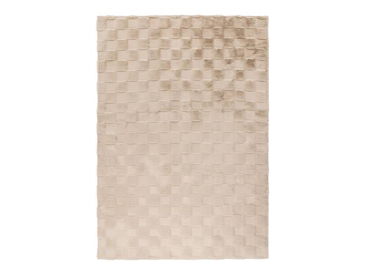 Teppich KAYOOM Botany 625 , beige, B:80cm H:18mm L:150cm, Polyester, Teppiche, Teppich, weicher kuscheliger Kurzflor, Fellhaptik, alle Räume, viele Farben
