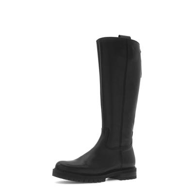 Reitstiefel GABOR "Reiterstiefel", Damen, Gr. 35, schwarz, Schuhe Reitstiefel