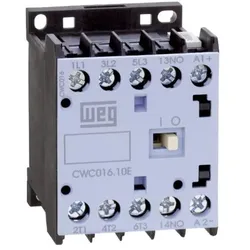 Weg CWC016-10-30D24 Schütz 3 Schliesser 7.5 kW 230 V/AC 16 A mit Hilfskontakt, Relais