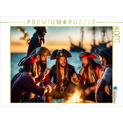 CALVENDO Puzzle Piraten | 1000 Teile Lege-Größe 64x48cm Foto-Puzzle für glückliche Stunden