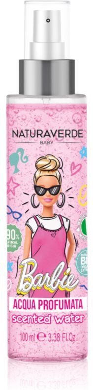 Barbie Naturaverde Baby Eau de Parfum à paillettes pour enfant 100 ml