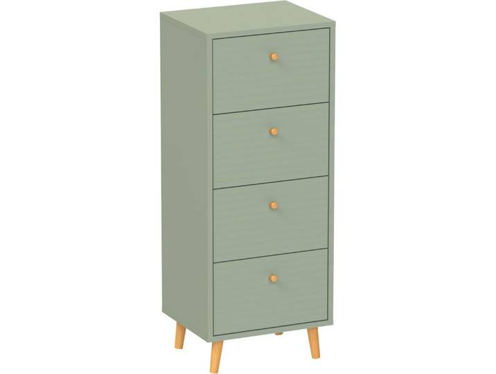Schildmeyer Kommode Bjarne, modernes & zeitlose Farbe, Breite 40 cm, Made in Germany (1 St), Modernes & Zeitloses Design in Pistazie, Made in Germany