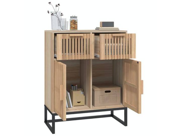 Moderne Buffet/Commode BURKE Armoire de rangement 60x30x75 cm bois d'ingénierie AA2731
