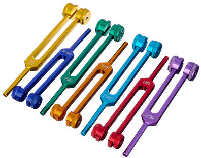 Thomann Tuning Fork Chakra Set