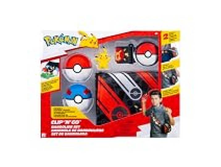 Pokémon Ensemble bandoulière Pikachu Clip ‘N’ Go