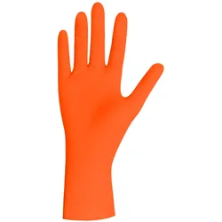 1000 Unigloves Orange Pearl Nitrilhandschuhe - orange - Gr. M - Einmalhandschuhe