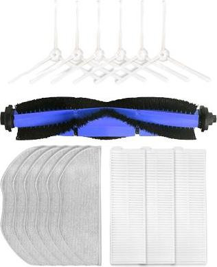 INF Reinigingsaccessoireset compatibel met Rowenta X-plorer Serie 95 met borstels, doeken en filters