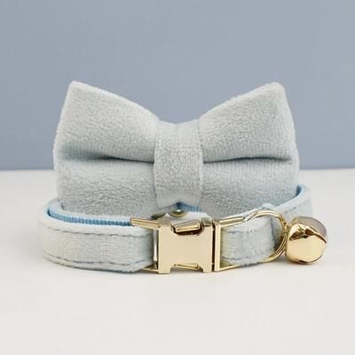 Uplift Picks Personalized Bowknot Cat Collar Adjustable Comfort Collar With Engraving For Cats And Kittens 26