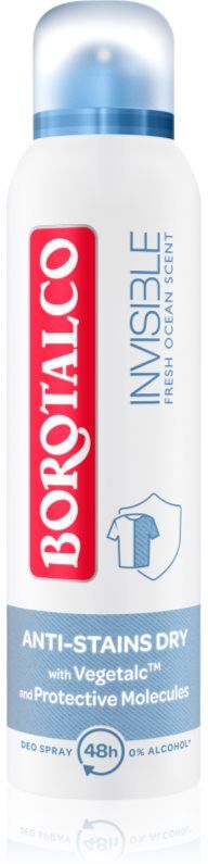 Borotalco Invisible Fresh Ocean Deodorant Spray mit 48-Stunden Wirkung 150 ml
