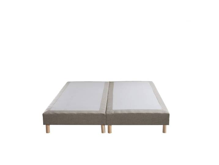Sommier tapissier symbiose beige 160x200