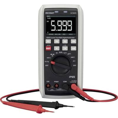 VOLTCRAFT VC905 Industrie-Multimeter TRMS LoZ CAT III 1000 V, CAT IV 1000 V transflektives Display integrierte Magnethalterung