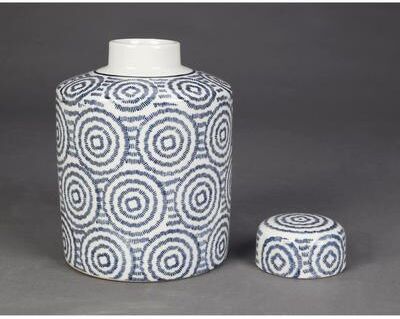 Orchard Creek Designs Finnell Porcelain Floral Jar