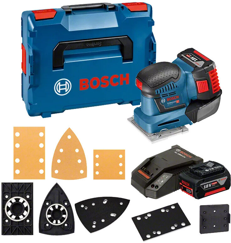 BOSCH Ponceuse vibrante 18V 5 Ah GSS 18V-10 - 60190201