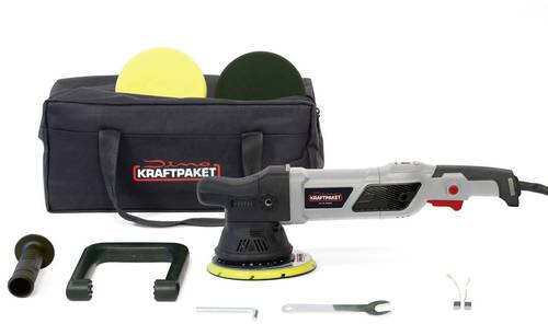 Dino KRAFTPAKET Exzenter 15mm 950W 640229 Exzenterpoliermaschine 230V 950W 1500 - 4800 U/min 15mm