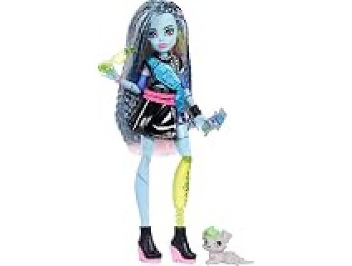 Monster High Poupée Frankie Stein ave Chien