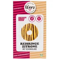 Reis-Ringe - Zitrone mit Schokolade