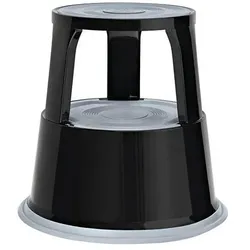 Wedo, Hocker, Rolltritt schwarz (43.50 x 44 cm)