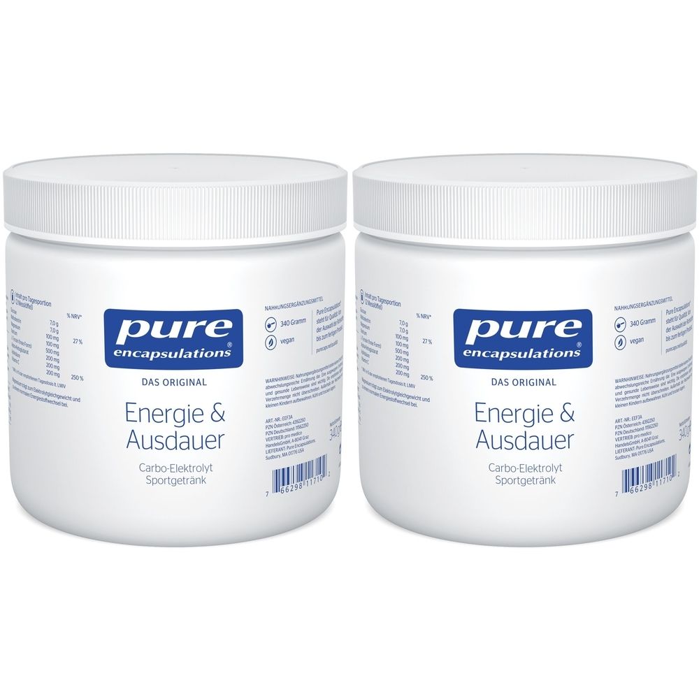 Pure Encap Energie&Ausdaue x2 2x340 g Pulver