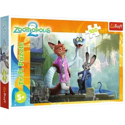 Puzzle – 100 – Geheimnisse von Zootopia – Disney Zootopia 2 – Trefl 16523
