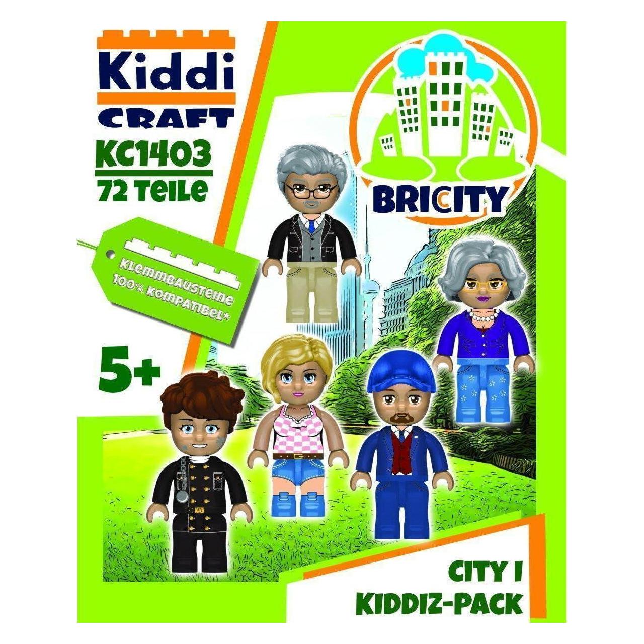 Kiddicraft KIDDIZ Figuren-Pack City I (KC1403)