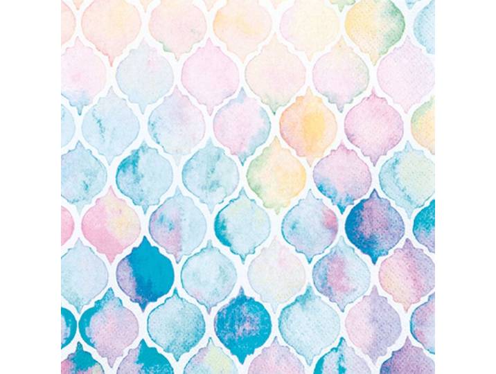 Servietten Watercolour Shells