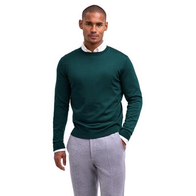 Strickpullover, Herren, Gr. L, forest (7450), Pullover Strickpullover