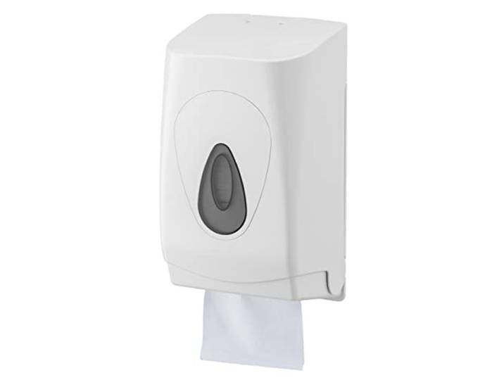 All Care 5526 PlastiQline plastic meervoudige toiletpapierdispenser, wit