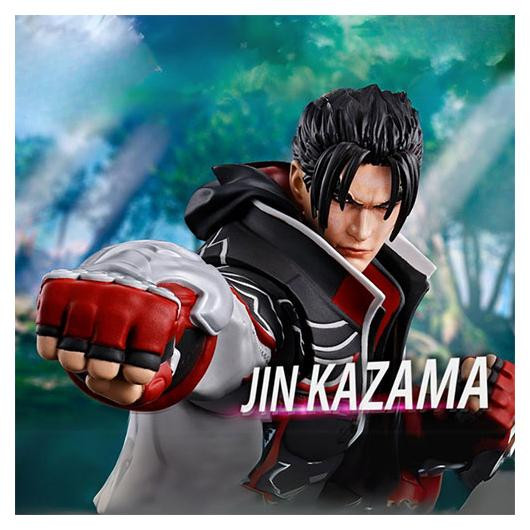 Bandai Tamashii Nations S.H. Figuarts Jin Kazama actiefiguur uit Tekken 8, 15 cm