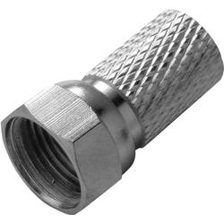 Schwaiger FST7510241 F-Stecker Anschlüsse: F-Stecker Kabel-Durchmesser: 7.5 mm 10 St.
