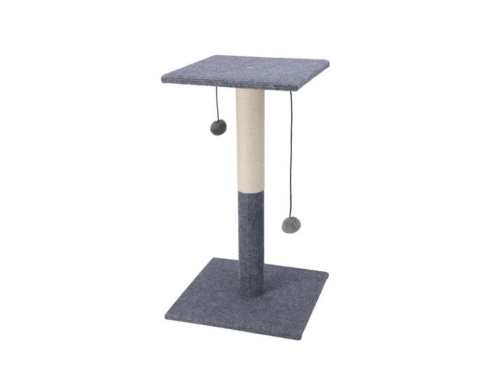 Katzenbaum 60 cm grau/braun