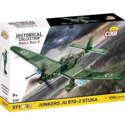 COBI Historical Collection 5767 - Junkers JU 87 G-2 STUKA, Bausatz 1:32, 571/2 Klemmbausteine