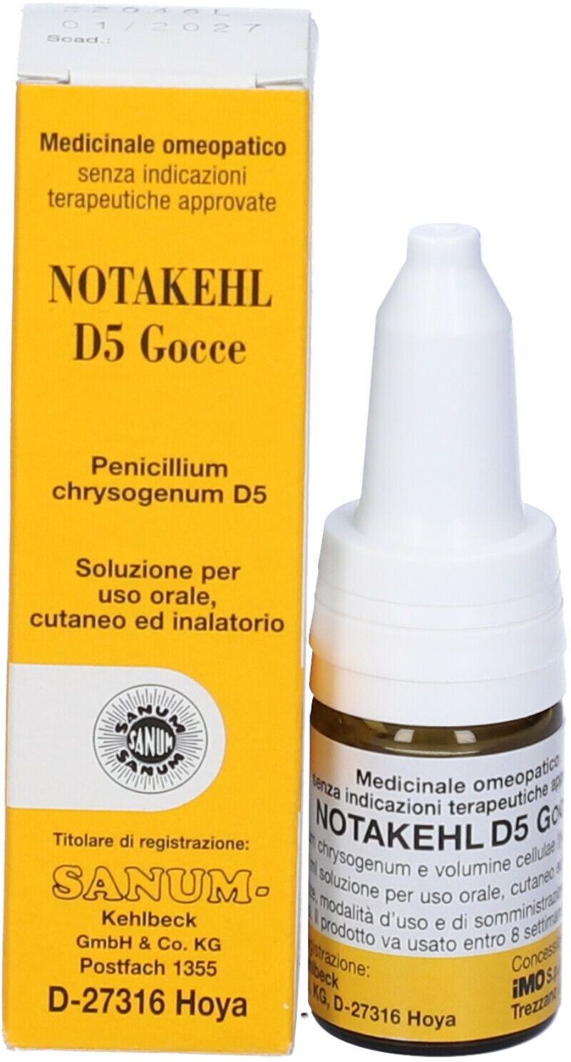 SANUM-KEHLBECK GmbH & CO. KG Sanum, Notakehl D5 Gocce, 10 ml