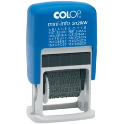 Wortbandstempel Mini-Dater S120/W