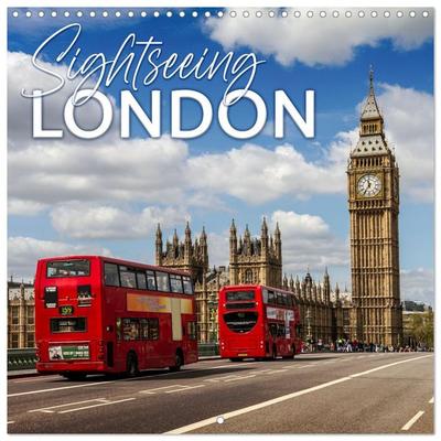 LONDON Sightseeing (Wall Calendar 2026 12 × 12 Inch) CALVENDO 12 Month Wall Calendar