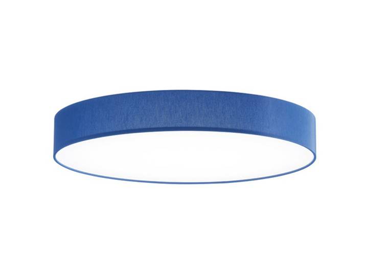 Deckenlampe Noad dunkelblau Metall/ Stoff B 60 cm - LED - Lichtfarbe: Warmweiss - LED Energiesparlampen