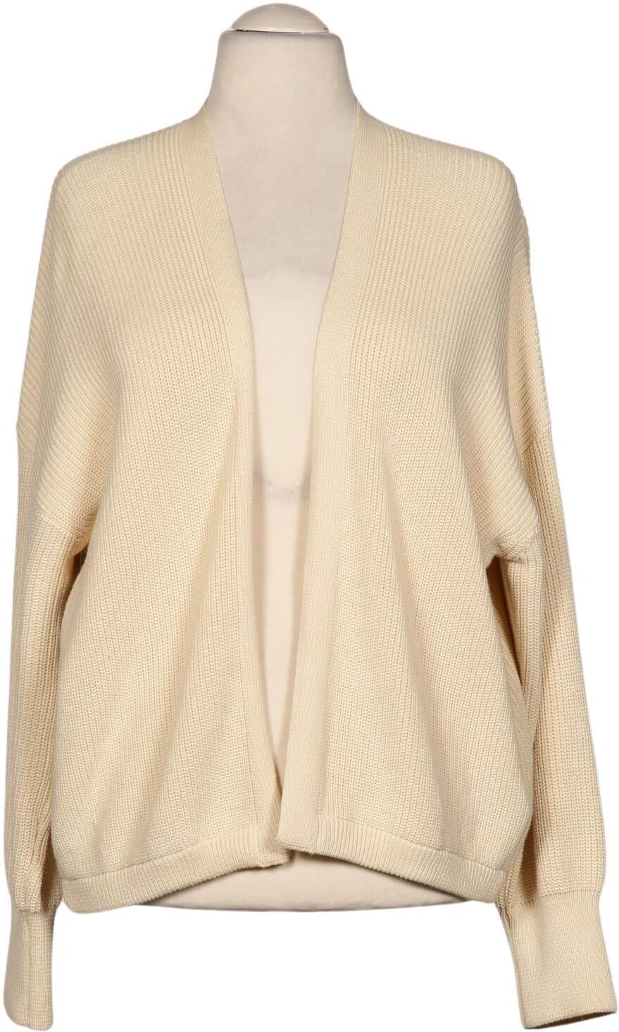 Armedangels Damen Strickjacke, Cremeweiß, Gr. EU 42, Baumwolle - Second Hand