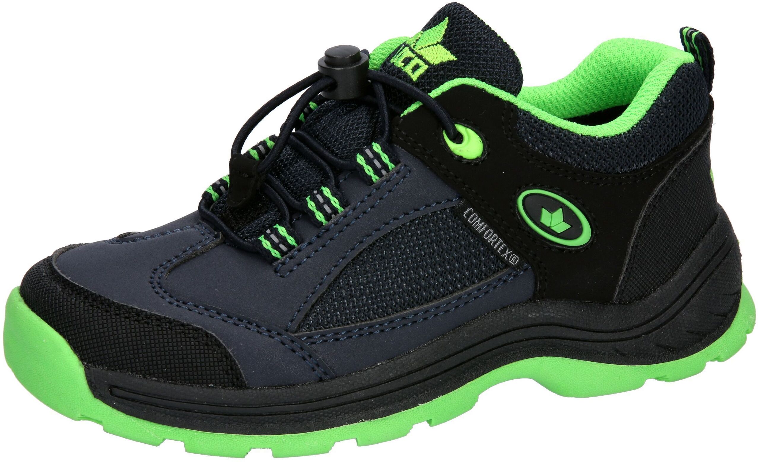 Outdoorschuh LICO "Outdoorschuh Gordo Low", Jungen, Gr. 37, Textil, blau, Synthetik, Schuhe Outdoorschuh blau 37, Textil