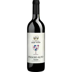 Poggio Alto Toscana IGT, Bio Rotwein, Biowein