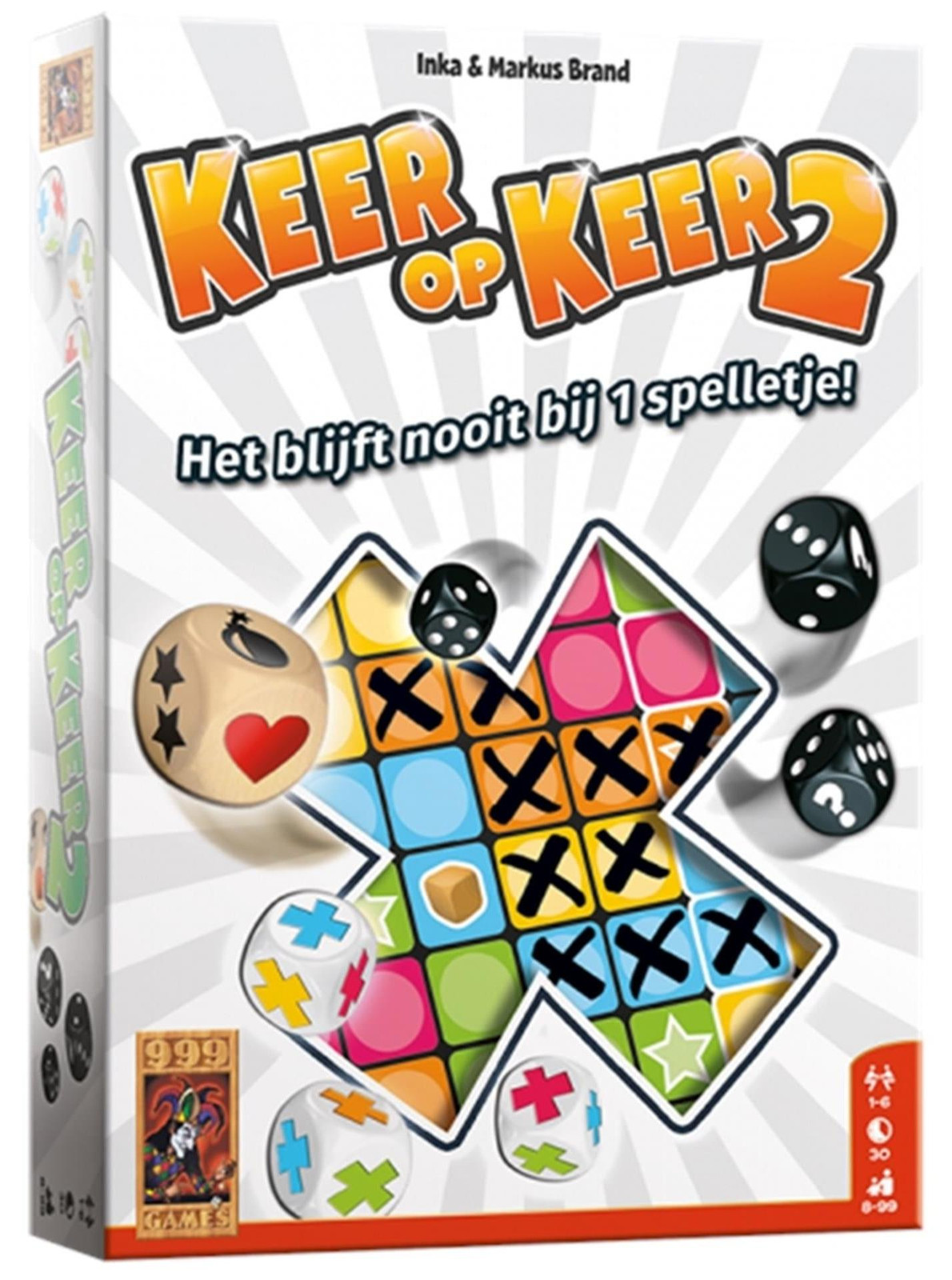 999 Games Keer op Keer 2 dobbelspel