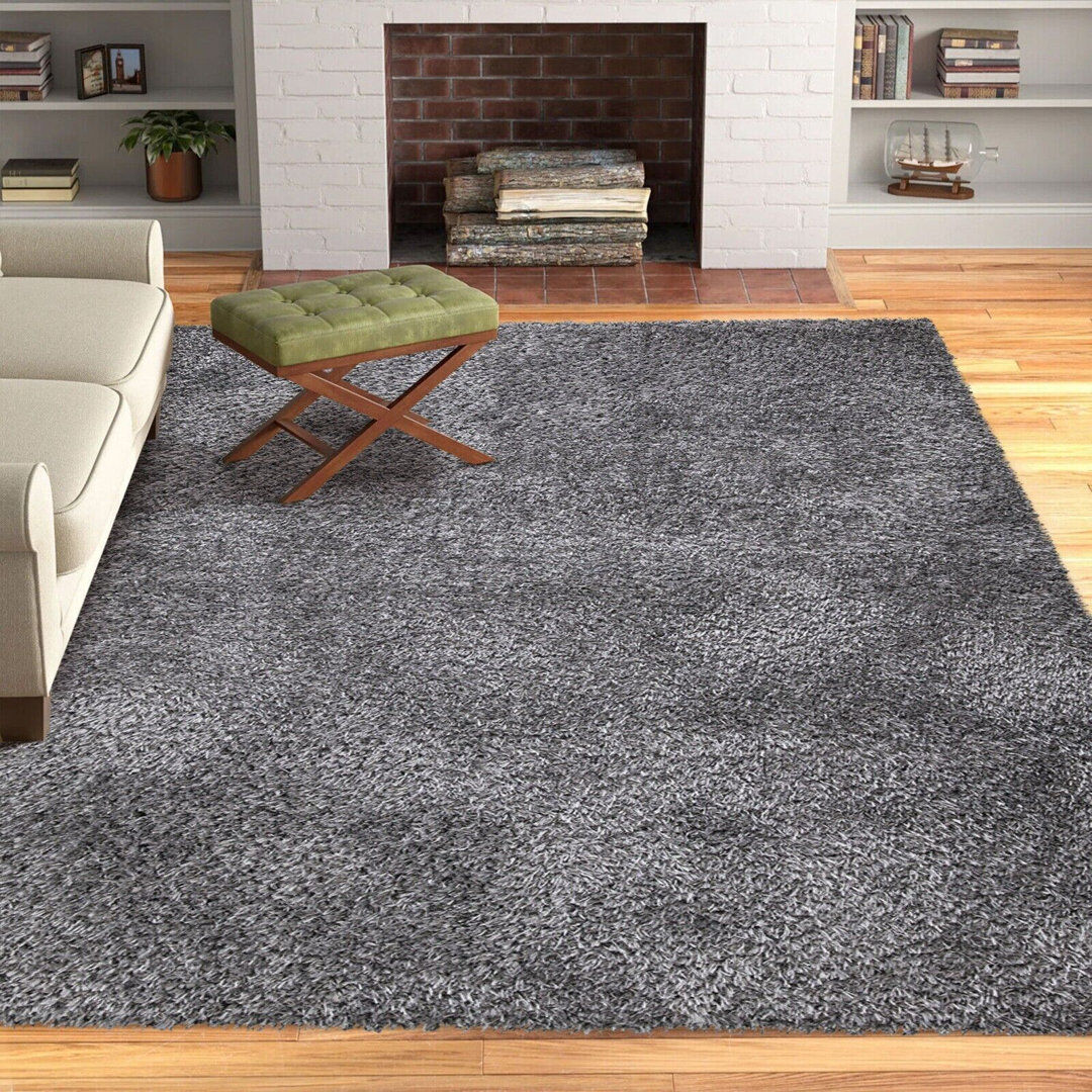 Ebern Designs Impossible Berber Indoor / Outdoor Gray Rectangle 120 x 170cm