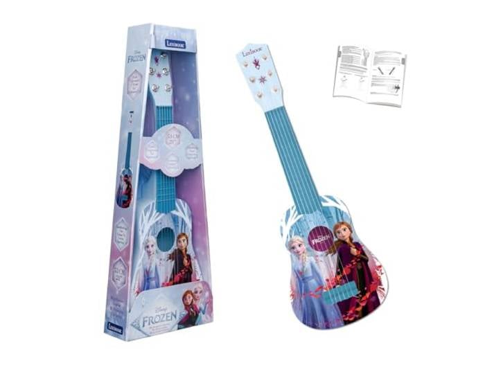 Lexibook, Frozen, Mijn eerste akoestische gitaar, 6 nylon snaren, 53 cm, inclusief leergids, K200FZ