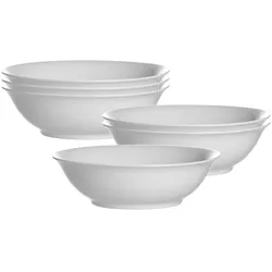 SERVIERSCHALEN Bianco weiß ø 20 cm 6er Set