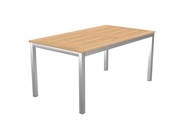 OUTLIV. Oviedo Ausziehtisch 160/210x90 cm Edelstahl/Teak