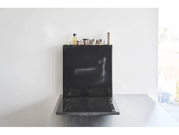 Küchenregal Seasoning 13 x 53cm Schwarz/Schwarz