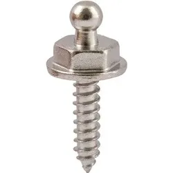 Blechschraube für Tenax-Knopf, A2, 4,2x12mm