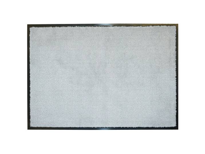 Schöner Wohnen Teppi Fussmatte, Grau, Textil, Uni, rechteckig, 50x70 cm, Bsci, rutschfest, schmutzabweisend, Teppiche & Böden, Fussmatten & Schuhabtropftassen