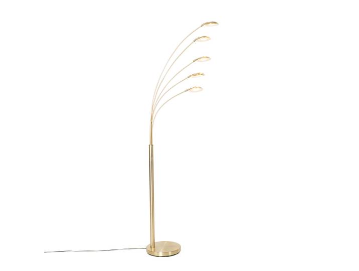 Lampadaire design en laiton avec LED 5 lumières - Sixties Trento