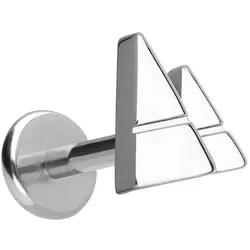 Titan Labret mit Push Fit 2 PYRAMIDEN